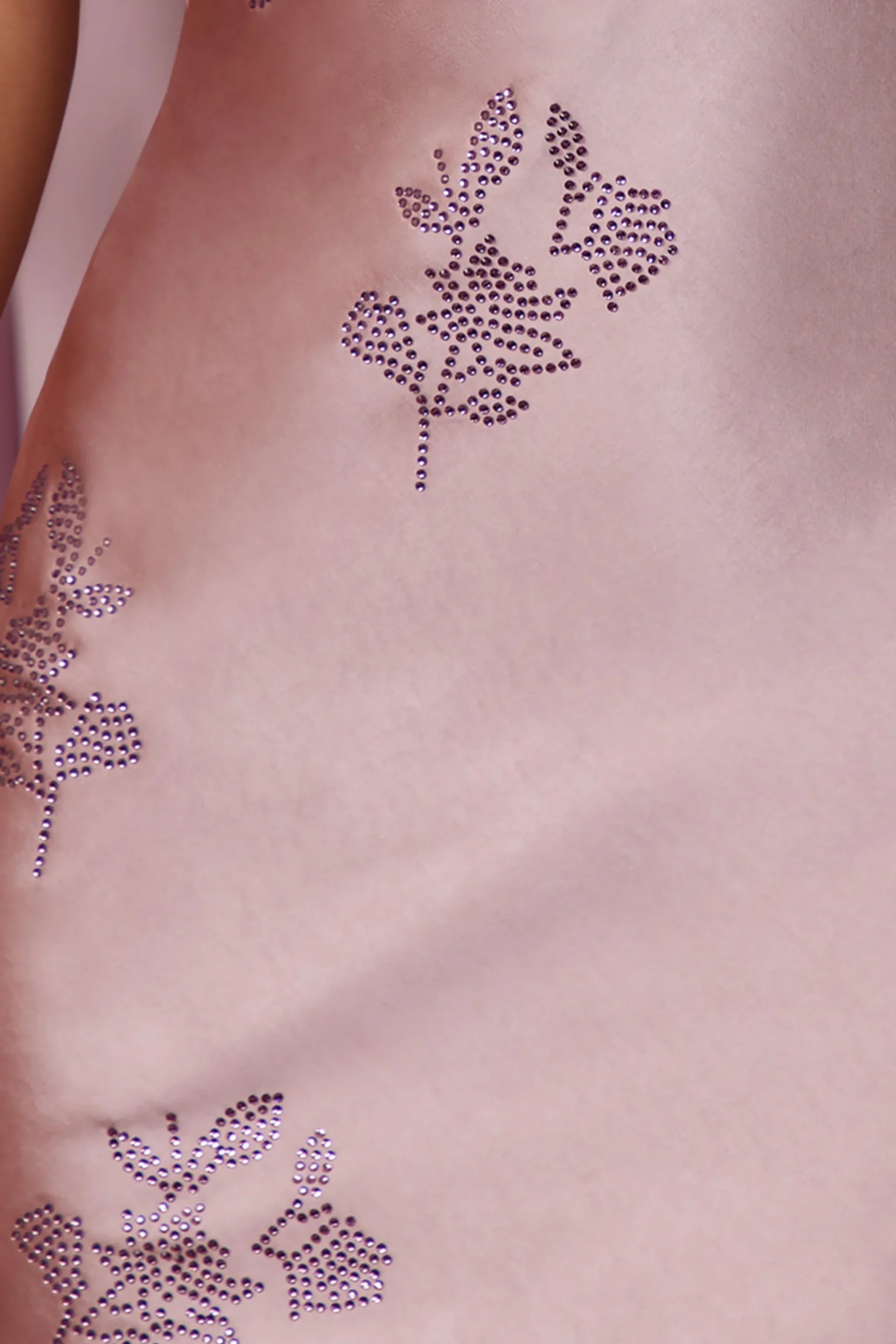 Oh Polly Wedding Guest^A-Line Mini Dress in Mauve