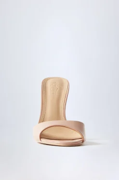 Oh Polly Fall Outfits | Party Dresses^Almond-Toe Heeled Mules in Patent Pink PatentPink