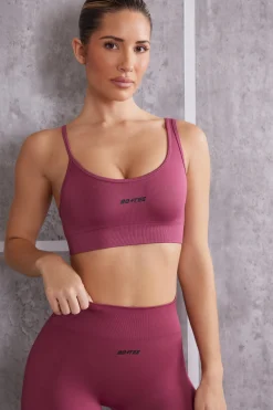 Oh Polly Women'S Clothing Sale - $65 And Under | Women'S Clothing Sale - $40 And Under^Asymmetric Sports Bra in Dark Rose DarkRose