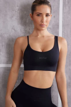 Oh Polly Women'S Clothing Sale - $65 And Under | Women'S Clothing Sale - $40 And Under^Asymmetric Sports Bra in Jet Black JetBlack