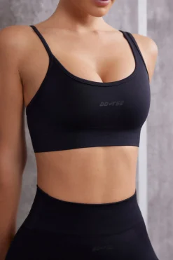 Oh Polly Women'S Clothing Sale - $65 And Under | Women'S Clothing Sale - $40 And Under^Asymmetric Sports Bra in Jet Black JetBlack