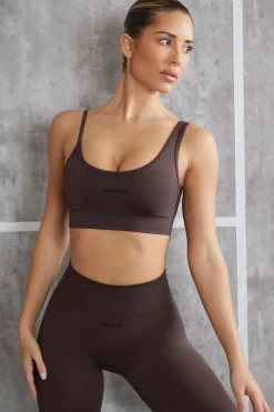 Oh Polly Women'S Clothing Sale - $65 And Under | Women'S Clothing Sale - $40 And Under^Asymmetric Sports Bra in Brown