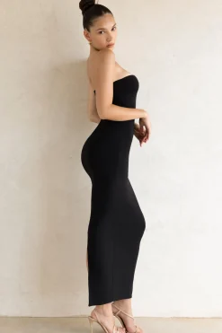 Oh Polly Tencel™ Modal Dresses^Bandeau Maxi Dress in Black