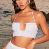 Oh Polly Women'S Clothing Sale - $65 And Under | Women'S Clothing Sale - $40 And Under^Beaded Crochet Crop Top in Lilac