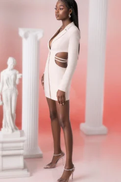 Oh Polly Women'S Clothing Sale - $65 And Under | Women'S Clothing Sale - $40 And Under^Blazer Mini Dress in Stone