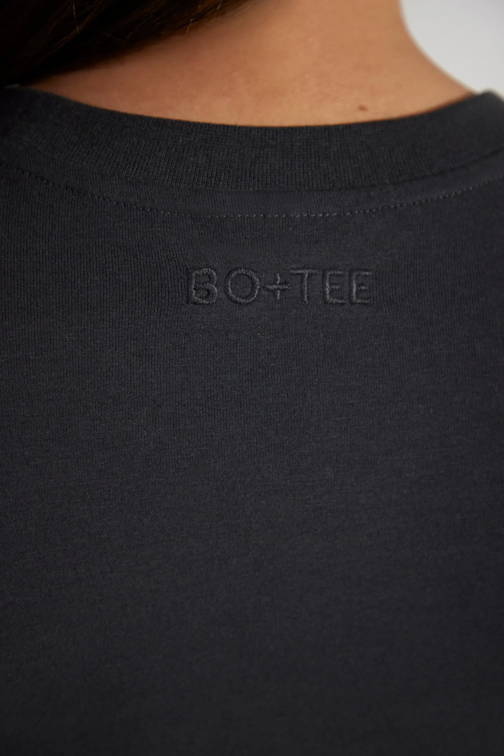 Oh Polly Tee'S & Tanks | Matching Sets^Cap Sleeve Baby Tee in Washed Black WashedBlack