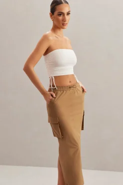 Oh Polly Women'S Clothing Sale - $65 And Under | Women'S Clothing Sale - $40 And Under^Cargo Maxi Skirt in Tan