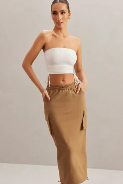 Oh Polly Women'S Clothing Sale - $65 And Under | Women'S Clothing Sale - $40 And Under^Cargo Maxi Skirt in Tan