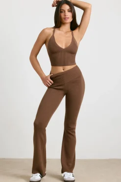 Oh Polly Matching Sets | Knitwear^Chunky Knit Tank Top in Espresso
