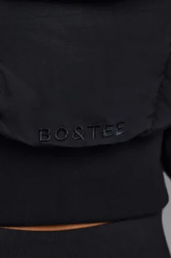 Oh Polly Coats | Tops^Contour Hooded Cropped Puffer Jacket in Black