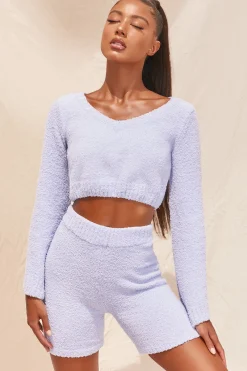 Oh Polly Women'S Clothing Sale - $65 And Under | Women'S Clothing Sale - $40 And Under^Cosy Lounge Shorts in Baby Blue