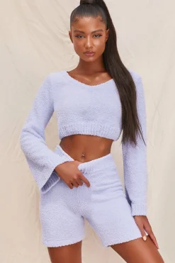Oh Polly Women'S Clothing Sale - $65 And Under | Women'S Clothing Sale - $40 And Under^Cosy Lounge Shorts in Baby Blue