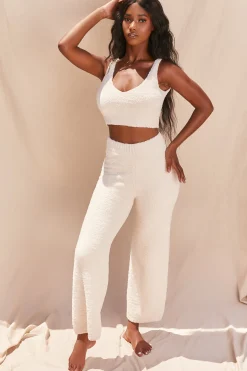 Oh Polly Women'S Clothing Sale - $65 And Under | Women'S Clothing Sale - $40 And Under^Cosy V Neck Tank Top in Ivory