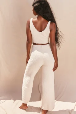 Oh Polly Women'S Clothing Sale - $65 And Under | Women'S Clothing Sale - $40 And Under^Cosy V Neck Tank Top in Ivory