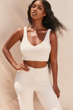 Oh Polly Women'S Clothing Sale - $65 And Under | Women'S Clothing Sale - $40 And Under^Cosy V Neck Tank Top in Ivory