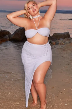 Oh Polly Women'S Clothing Sale - $65 And Under | Women'S Clothing Sale - $40 And Under^Crochet Split Leg Maxi Skirt in Lilac