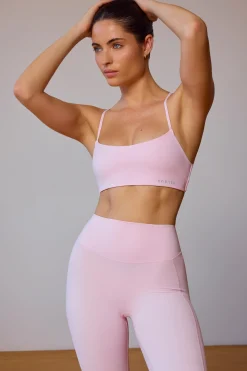 Oh Polly Matching Sets | Sports Bras^Cross-Back Sports Bra in Soft Pink SoftPink