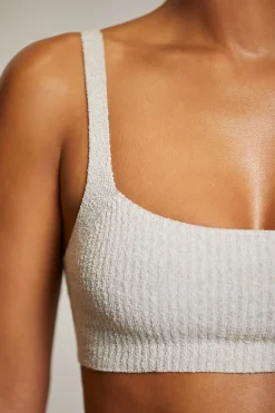 Oh Polly Women'S Clothing Sale - $65 And Under | Women'S Clothing Sale - $40 And Under^Curved Neck Crop Top in Grey