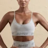 Oh Polly Women'S Clothing Sale - $65 And Under | Women'S Clothing Sale - $40 And Under^Curved Neckline Sports Bra in Silver