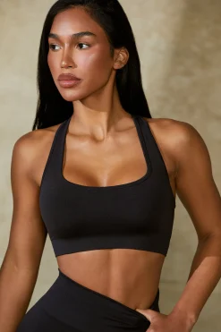 Oh Polly Women'S Clothing Sale - $65 And Under | Women'S Clothing Sale - $40 And Under^Cut Out Define Luxe Sports Bra in Black