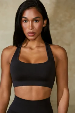 Oh Polly Women'S Clothing Sale - $65 And Under | Women'S Clothing Sale - $40 And Under^Cut Out Define Luxe Sports Bra in Black