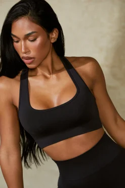 Oh Polly Women'S Clothing Sale - $65 And Under | Women'S Clothing Sale - $40 And Under^Cut Out Define Luxe Sports Bra in Black