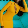 Oh Polly Women'S Clothing Sale - $65 And Under | Women'S Clothing Sale - $40 And Under^Cut Out Long Sleeve Dress in Yellow