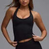 Oh Polly Matching Sets | Tops^Define Luxe Halterneck Tank Top in Black