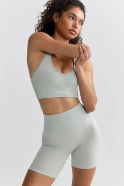 Oh Polly Women'S Clothing Sale - $65 And Under | Women'S Clothing Sale - $40 And Under^Define Luxe High-Waist Biker Shorts in Fog LightGrey