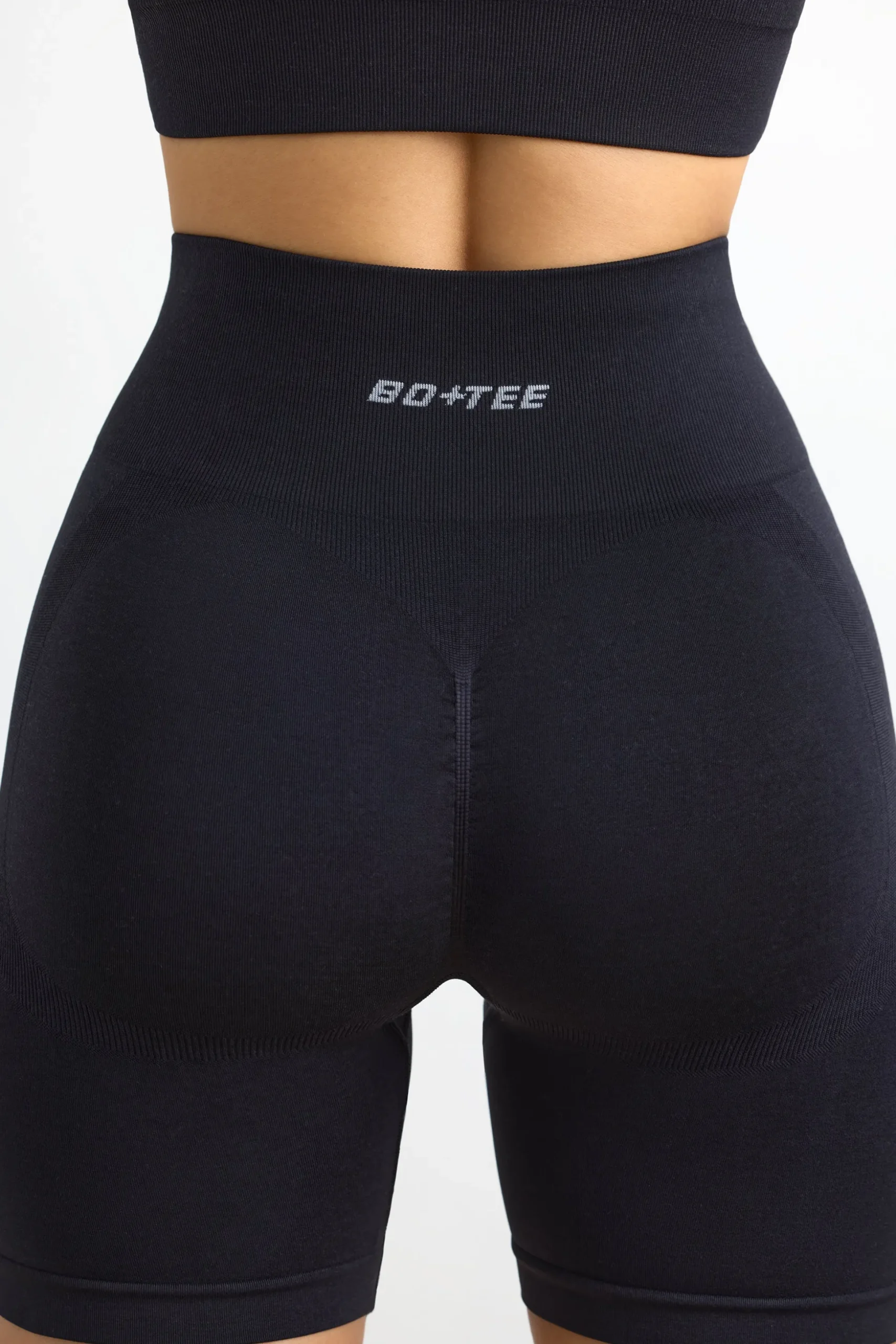 Oh Polly Matching Sets | Shorts^Define Luxe High-Waist Biker Shorts in Jet Black JetBlack