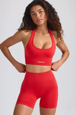 Oh Polly Matching Sets | Shorts^Define Luxe Mini Shorts in Poppy Red