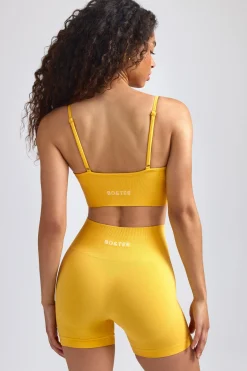 Oh Polly Women'S Clothing Sale - $65 And Under | Women'S Clothing Sale - $40 And Under^Define Luxe Mini Shorts in Golden Yellow