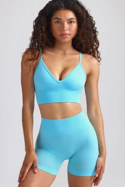 Oh Polly Women'S Clothing Sale - $40 And Under | Women'S Clothing Sale - $65 And Under^Define Luxe Mini Shorts in Sky Blue