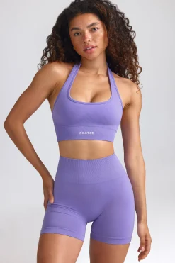 Oh Polly Matching Sets | Shorts^Define Luxe Mini Shorts in Purple