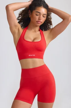 Oh Polly Matching Sets | Shorts^Define Luxe Mini Shorts in Poppy Red