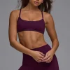 Oh Polly Matching Sets | Sports Bras^Define Luxe Multiway Open-Back Sports Bra in Grape