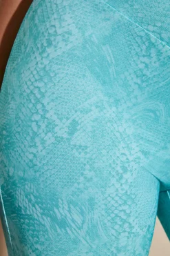 Oh Polly Women'S Clothing Sale - $65 And Under | Women'S Clothing Sale - $40 And Under^Detail Flare Trousers in Teal Print TealPrint
