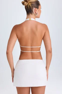 Oh Polly Skirts & Skorts | Co-Ords^Draped A-Line Mini Skirt in White