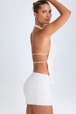 Oh Polly Skirts & Skorts | Co-Ords^Draped A-Line Mini Skirt in White