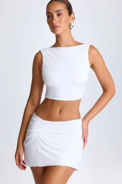 Oh Polly Skirts & Skorts | Co-Ords^Draped A-Line Mini Skirt in White