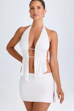 Oh Polly Skirts & Skorts | Co-Ords^Draped A-Line Mini Skirt in White