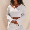 Oh Polly Women'S Clothing Sale - $65 And Under | Women'S Clothing Sale - $40 And Under^Easy Does It Cosy Lounge Shorts in Grey