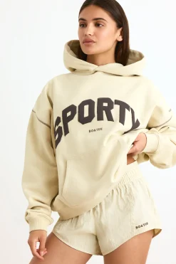 Oh Polly Women'S Clothing Sale - $65 And Under | Women'S Clothing Sale - $40 And Under^Elasticated Mini Shorts in Bone
