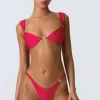 Oh Polly Bikini Sets | Bikini Tops^Embellished Bikini Top in Raspberry Pink RaspberryPink