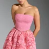 Oh Polly Party Dresses | Birthday^Embellished Corset Top in Pink