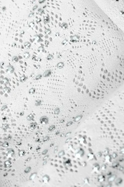 Oh Polly Women'S Clothing Sale - $65 And Under | Women'S Clothing Sale - $40 And Under^Embellished Cut-Out Unitard in Ivory
