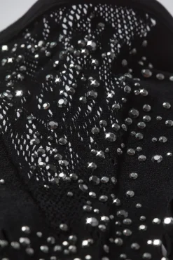 Oh Polly Women'S Clothing Sale - $65 And Under | Women'S Clothing Sale - $40 And Under^Embellished High-Waist Shorts in Black