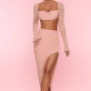 Oh Polly Women'S Clothing Sale - $65 And Under | Women'S Clothing Sale - $40 And Under^Embellished Maxi Skirt in Rose