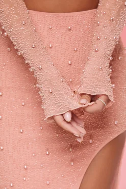 Oh Polly Women'S Clothing Sale - $65 And Under | Women'S Clothing Sale - $40 And Under^Embellished Maxi Skirt in Rose