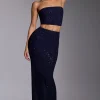 Oh Polly Skirts & Skorts | Co-Ords^Embellished Mid Rise Gown Skirt in Royal Indigo RoyalIndigo
